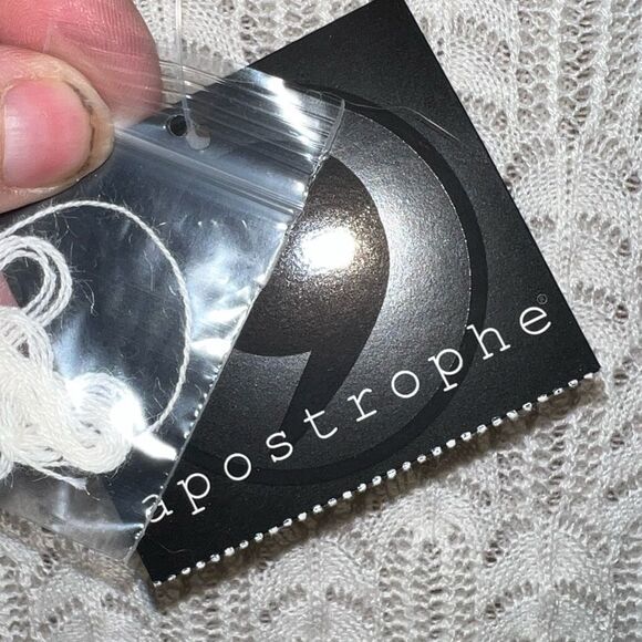 NWT Apostrophe sweater size large - Picture 3 of 4